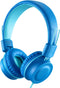 iRAG J01 Kids Headphones, Foldable Stereo with Tangle-Free 5ft Cord, Wired On-Ear Headset for iPad, Kindle Fire,
