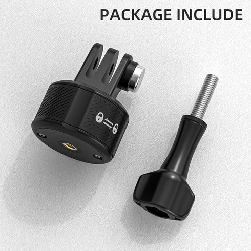 SUREWO Quick Release Base Mount for GoPro, Magnetic 1/4 inch 20 Camera Mount for GoPro Hero and DJI Osmo