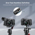 NEEWER ZV-E10 Camera Cage with Silicone Grip, 1/4" Threads, ARRI Holes, Arca Type QR Base, Compatible with DJI Gimbals