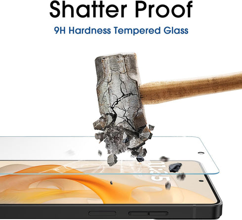amFilm 3 Pack Tempered Glass Screen Protector for Motorola Moto G Stylus 2024 5G, Easy Installation, HD Clear
