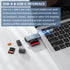 SCSXGO 2.0 SD/SDHC/SDXC/MMC/RS-MMC USB C CF Card Reader,Micro-SD Card Reader USB USB-C to CF/SD/TF Memory Card Adapter