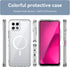 Osophter Revvl 7 5G Case, Clear Transparent Phone Cover, Military-Grade Protection