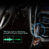 ZIOCOM Ground Loop Noise Isolator, Noise Filter, Eliminate The Buzzing Noise for Your Car Audio System/Home Stereo with Jack 3.5mm Audio Cable