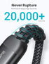 AINOPE USB Extension Cable 20FT USB 3.0 Male to Female USB Extension Cord High Data Transfer Compatible with Webcam,Gamepad, USB Keyboard, Flash Drive, Hard Drive, Printer-Black