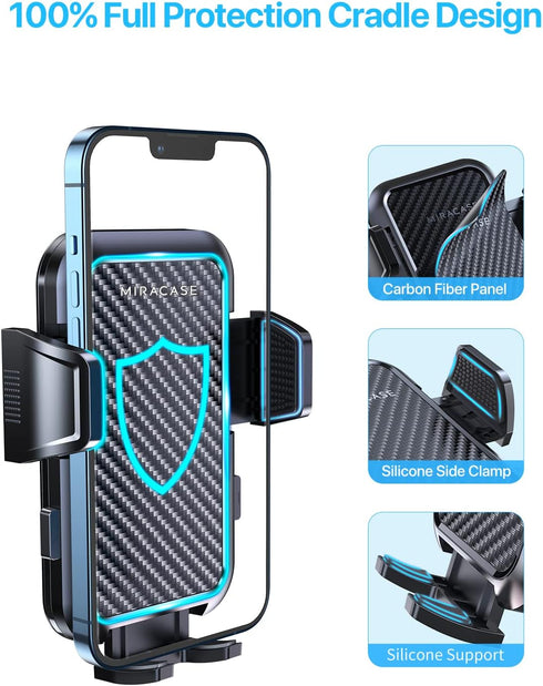 Miracase Universal Car Phone Holder Mount for Air Vent, Sturdy Hands-Free Mount for iPhone, Samsung, All Smartphones
