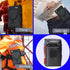 FAUDRECRO Dual Phone Holster with Belt Clip,Large Belt Smartphone Pouch for Men,Tactical Waist Cellphone