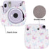 Frankmate Protective Case for Fujifilm Instax Mini 12 11 9 8 Instant Film Camera with Accessory Pocket and Strap