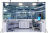 7x5ft Fabric Science Backdrop - Laboratory Room Background for Photography, Lab Equipment Birthday Party Decorations,