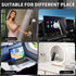Xiaokeis Foldable Portable Vacuum Magnetic Suction Car Phone Holder, Hands-Free Adjustable Suction Cup Magnetic Phone