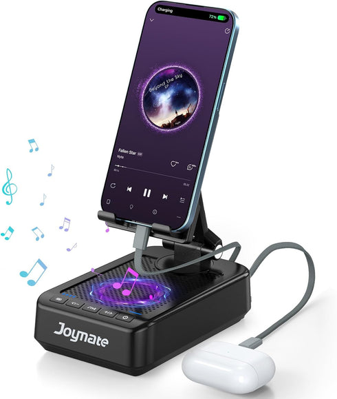 Joymate Gifts for Men Women, 10,000mAh Charging Phone Stand with Cables and Bluetooth
