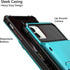 Vofolen Compatible with iPhone 12 Mini Case - 5G Wallet with 4-Card Slot, Anti-Scratch, Sky Blue