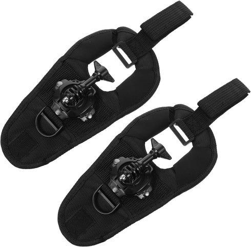Lurrose 2pcs 360 Degree Rotary Nylon Camera Arm Band and Hand Strap