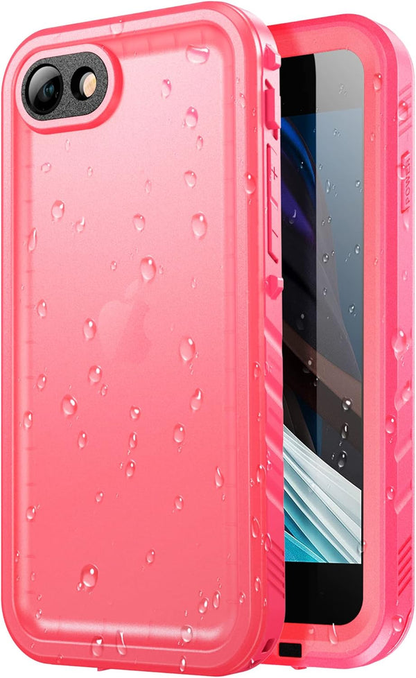 SPORTLINK Waterproof Case - for iPhone SE 3rd 2022/SE 2nd 2020/7/8, Full Body Shockproof Dustproof Case