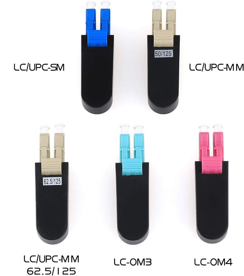KELUSHI LC/UPC SM MM OM3 OM4 Fiber Optic Adapter Loopback Connector (1pcs)