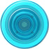PopSockets Phone Grip Compatible with MagSafe, Wireless Charging Compatible - Electric Blue Translucent