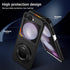 Magnetic Ring Stand Phone Case for Samsung Galaxy Z Flip 6, Compatible with Mag-Safe, Military Grade Shockproof