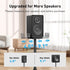 PERLESMITH Universal Speaker Stands for Surround Sound, Holds up to 11LBS, Adjustable Height for Satellite & Bookshelf
