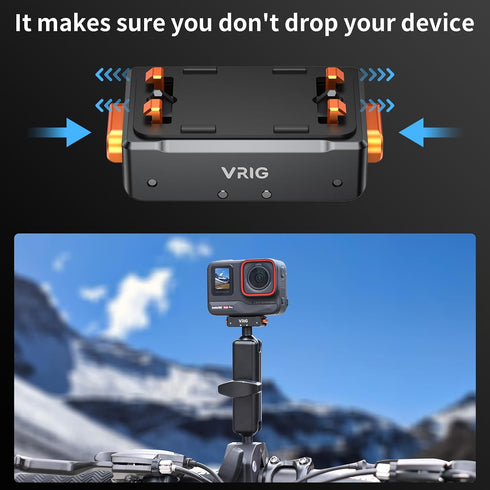 VRIG Insta360 Pro/X5, 1/4" 2-Prong Magnetic Quick Release Adapter for Ace/Ace Aluminum Alloy Magnetic Base with Screw