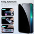 2 Pack Privacy Screen Protector for iPhone 14 Plus/13 Pro Max, 6.7 Inch Tempered Full Screen Glass, Auto