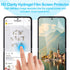 Samsung Galaxy Z Flip 4 Screen Protector 2 Pack - Hydrogel Film, Soft EPU, Full Coverage, HD, Scratch Recovery, Bubble