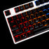YMDK 104 Key SA Profile ANSI ISO Double Shot Keycaps for Standard MX 104 87 61 Keyboard (Black)