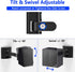 Speaker Wall Mount Ceiling Mount for Samsung 9500S Rear Speaker, Tilt and Swivel Adjust Mounts