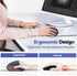 TECKNET 6400 6 4 Wired Mouse, DPI Ergonomic Mouse Buttons Silent Mice Adjustable DPI Vertical Mouse Compatible
