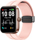SKG V7 Smartwatch Bands Compatible, Lamshaw Soft Silicone Magnetic Buckle Sport Replacement Straps for SKG V7/VRPEFIT