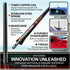 Votex 6 3/4 Inch Setup, Black Short Rubber Universal Antenna Kit - Car Wash Proof, Easy Enhanced Reception with Copper