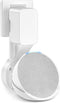 Wall Mount Holder for Echo Pop, Outlet Hanger Stand with Built-in Cable Management, White