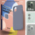 SURPHY Compatible with iPhone 11 Pro Case 5.8 inches, Thickened Liquid Silicone Phone Case (with Microfiber Lining) for 11 Pro 2019, Lavender Gray