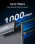 ABLEWE 8 1 4K@60Hz Adapter,1000Mbps, 100W 3 3.0 USB C Hub Ethernet, Multiport USB C to HDMI Hub, in USBC PD, USB Ports