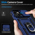 Muntinfe 13 13 6.1 inch, for iPhone Case with HD Screen Protector & Slide Camera Cover & Rotated Ring Kickstand