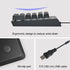 Rottay 22 Number Pad, Mechanical USB Wired Numeric Keypad with Blue LED Backlit Key Numpad for Laptop Desktop Computer