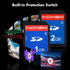 INDMEM SD Card 1GB + 2GB - Class 4 Flash Memory Card 2G SLC Standard Secure Digital Cards