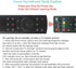 G20S Voice Remote Control, 2.4G Wireless Air Remote Mouse with IR Learning for Nvidia Shield, PC, Projector, Smart TV