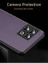 OnePlus 10 Pro Case 5G, Soft TPU Artificial Leather Back, Ultra-Light Cover with Anti-Fingerprint-Scratch Camera