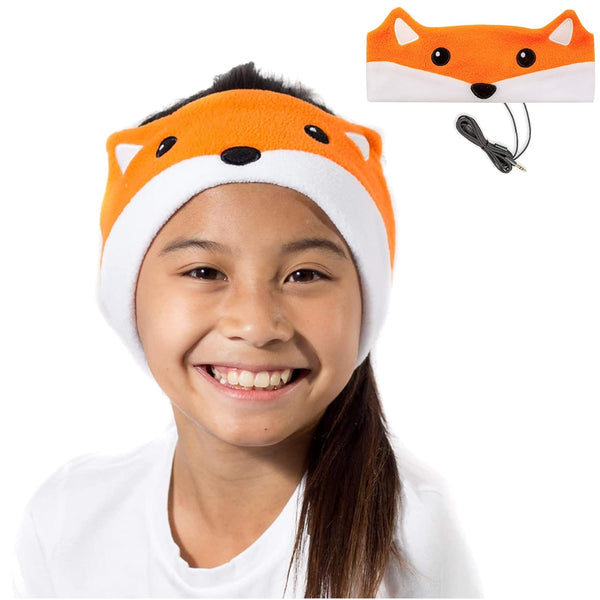 CozyPhones Kids Headphones, Volume Limited with Thin Speakers & Soft Fleece Headband - Perfect for Toddlers & Children