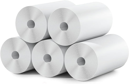 Kids Instant Camera Refill Print Paper, 5 Rolls HD Thermal Print Paper Set for Portable Instant Print Camera