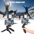 Andoer Smartphone Vlog Kit Mini LED Video Light + Cardioid Microphone + Extendable Phone Clip + Tripod with Adjustable