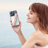 DOB SECHS Silicone Lip Holder for Cell Phone, Stick On Holder for iPhone and Android Phones, Grey