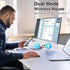 cimetech Bluetooth Mouse, Wireless Rechargeable Mouse with Dual Mode (Bluetooth 5.1 and 2.4G), Compatible with iPad, PC