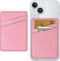 Leather Phone Card Holder Wallet, Stylish Sticker Phone Case Credit Card Holder, Suitable for iPhone, Samsung, Android,