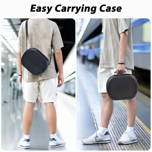 Hard Carrying Case for Meta Quest 3 Mixed Reality Headset, Travel Storage Holder Bag with Shoulder Strap