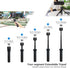 JJC 2 in 1 Extendable Mini Vlogging Tripod & Selfie Stick for Sony ZV-E10, Canon EOS M50, Panasonic G100, and More