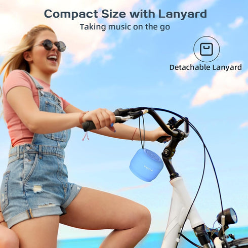 LENRUE Bluetooth Speaker, Mini Wireless Speaker with 5W Clear Sound, 15H Playback Time for Home and Outdoor Activities