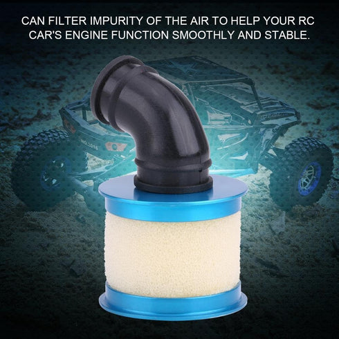 1/10 94122/188 RC Air Filter, Replacement Air Filters for Scale RC Cars Compatible with (Blue)