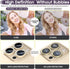 Suoman for iPhone 14 Pro Max Camera Lens Protector, Diamonds Bling Tempered Glass Cover
