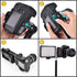 Dual Flash Bracket 8in/20.3cm Camera Mount Tripod with 1/4 Screw Hot Shoe for LED Light Microphone Photography