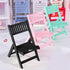 KNAUIGCT Foldable Phone Holder Desk Chair Shape Cell Phone Stand Folding Stand Portable Travel Desktop Hands Free